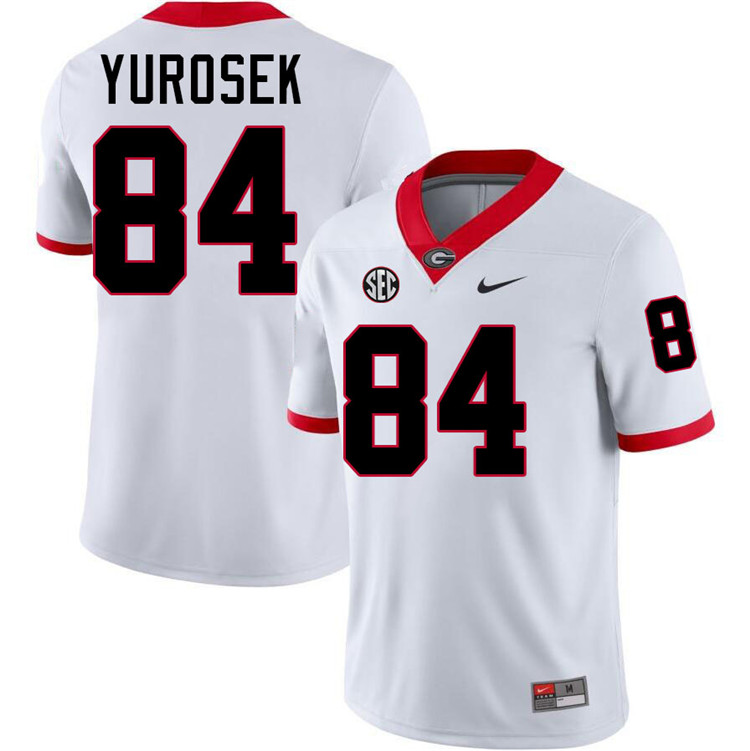 Ben Yurosek Georgia Jersey,University Of Georgia Bulldogs Football Jersey,Uniforms,Gears-White